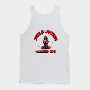 jack o lantern halloween time Tank Top